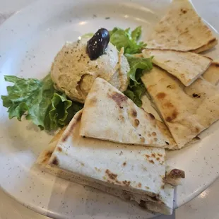 Side of hummus plate
