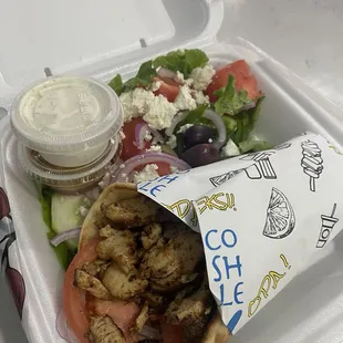 Chicken Gyro Combo