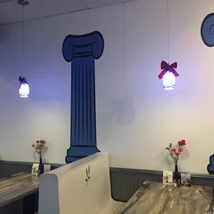 I like the decor almost took me back to Athens Acropolis (Not Really, but a girl can have flashbacks)