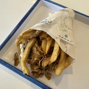 Chicken Pita