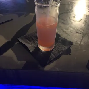 Pink lemonade margarita