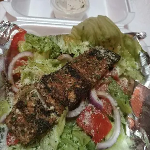 The &apos;Cajun&apos; Salmon Salad