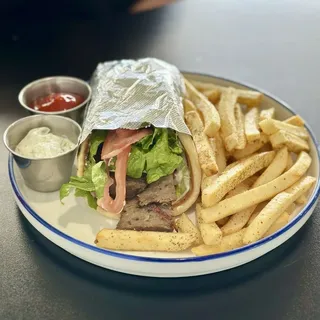 Traditional Greek Gyro