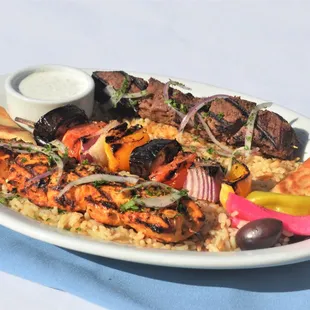 Combination Plate 
 Chicken &amp; Filet