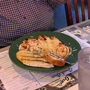 Shrimp Fettuccini Alfredo, tastes even better than it looks!