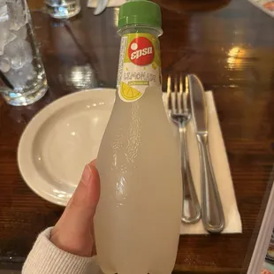 Greek lemonada soda