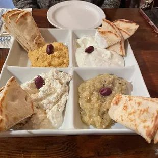 Greek sampler.
