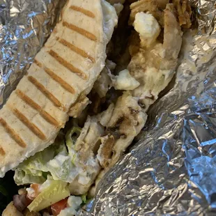 Chicken Gyro Sandwich