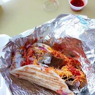 Spicy original gyro