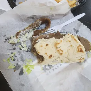 After about 2 bites it was falling apart.