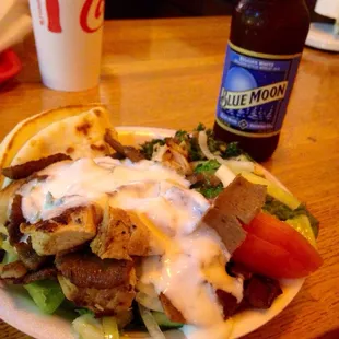 Gyro &amp; chicken salad