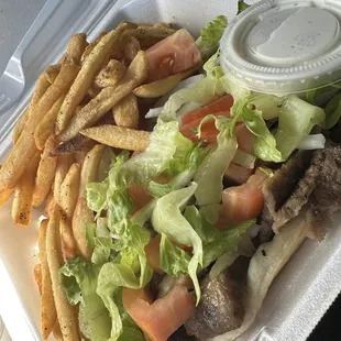 Lunch Gyro plate