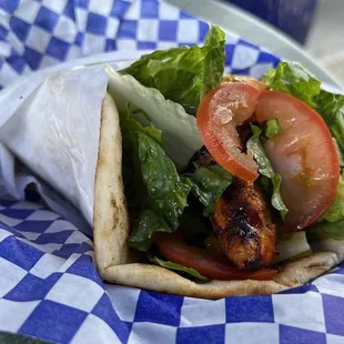 Grilled Chicken Gyros