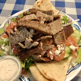 Gyros Salad- delish!