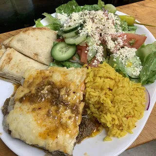 Moussaka Plate