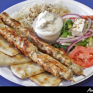 Souvlaki Plate