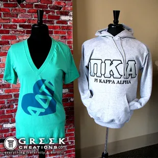 Greek Creations Custom t-shirts
