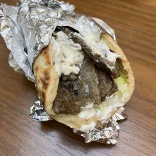 Our Famous Gyro Sandwich