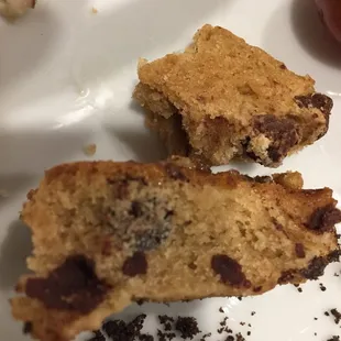 Chocolate chip cookie - soft on inside