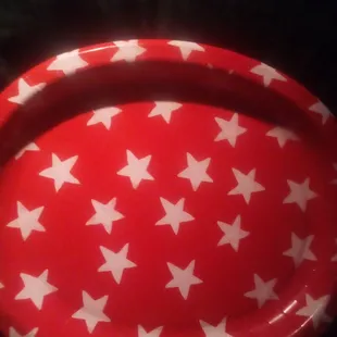 Empty plate where a gyro should be.