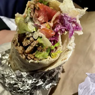 Beef Shawarma Wrap