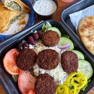 Falafel Greek Salad