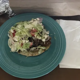 Sometimes you need a little take-out when you wind up skipping a regularly scheduled lunch - Gyro with added Feta!