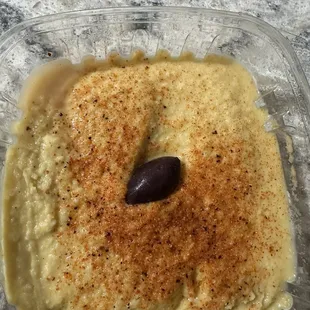 Watery, grainy hummus - yuck