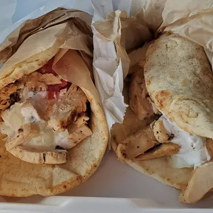 Chicken Gyros $9 each (9.12.21)