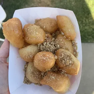 Loukoumades...like a donut. BOMB