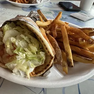 Classic Chicken Gyro Combo