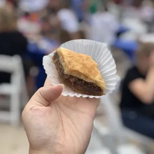Baked baklava..so sweet but yummy