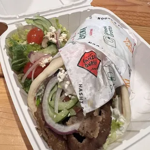 Beef Gyro Wrap