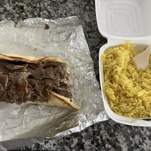 Gyro Yellow rice