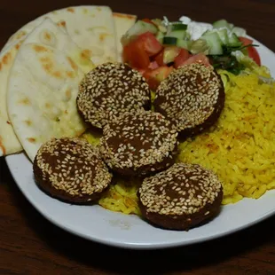 Falafel plate