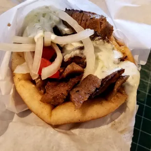 Gyro served hot!