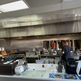 sushi and sashimi, interior