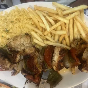 Chicken shish-ka-bob