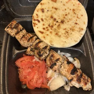 CHICKEN SOUVLAKI