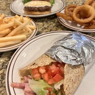 Slim Jim and Greek Jalapeño Burger