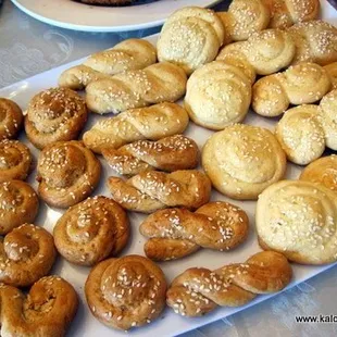 Greek Easter cookies
"Koulourakia"