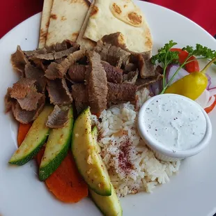 Gyros plate