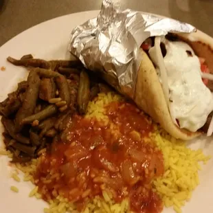 Gyros dinner