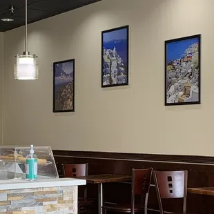 the interior of a restaurant