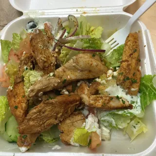 22. Chicken Gyro Salad