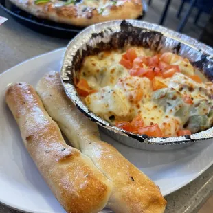 Southwest pasta it has the tri color cheese tortellini in it