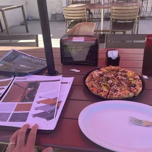 Working through lunch and the small Gourmet Home + banana peppers