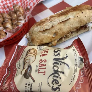 Chicken bacon ranch sandwich