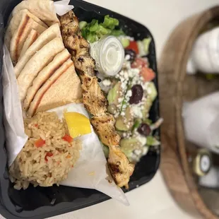 GREEK SPOT SPECIAL with chicken