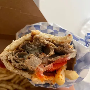 Lamb and Beef Gyro